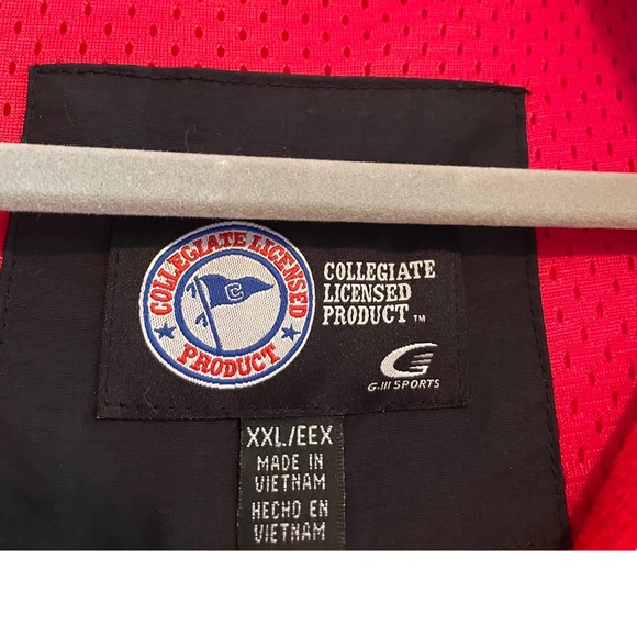 Ohio State fleece zip up jacket XXL with removable arms vest Buckeyes “fits Big” - Picture 6 of 10